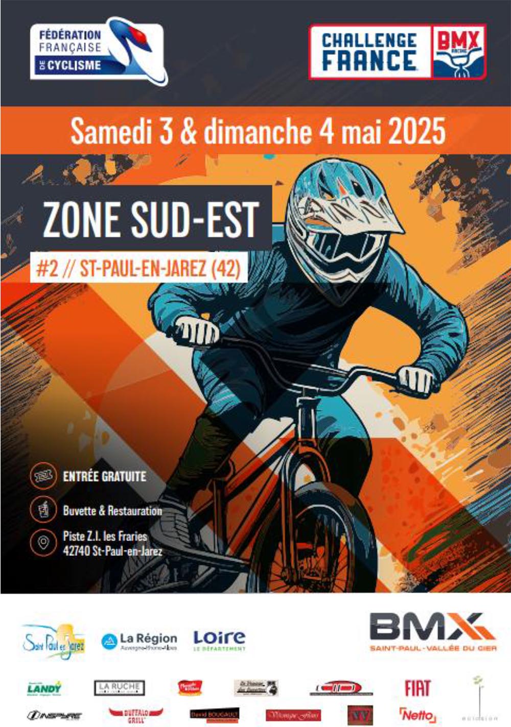 20250503 Affiche Challenge France SE2 St Paul en Jarez